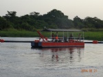 Sand Dredger Anchor Boat