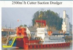 2500cbm/h productivity Cutter Suction Dredger